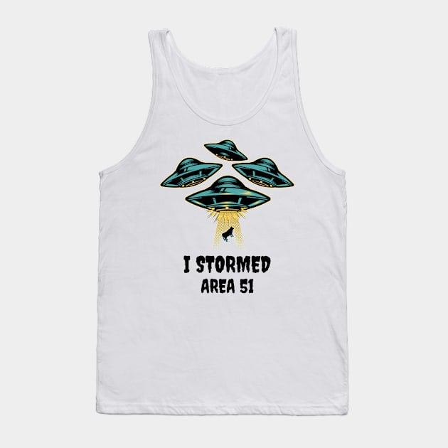 area 51 Tank Top by FUNNY LIFE